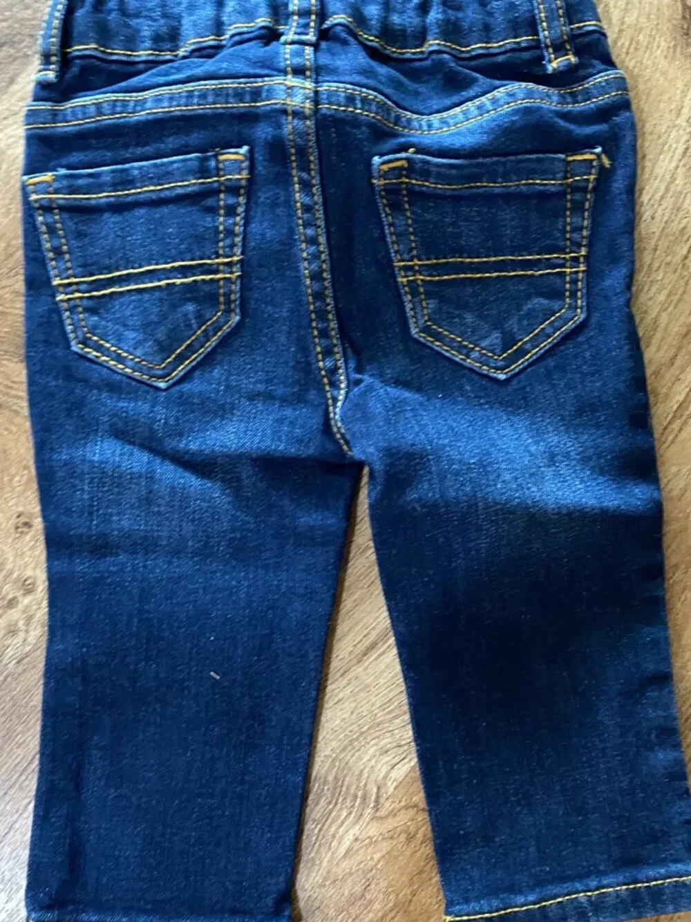 Lot NWT Carters Buddy Denim Coveralls & 2 Pair of Jeans-6-9Mont